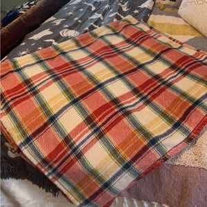 Ralph Lauren Plaid Throw Blanket